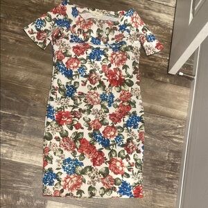 Floral Print Women's Dress